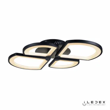 Потолочная люстра iLedex River X024-4 (6882/4) Чёрный