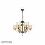 Подвесная люстра iLamp Urban 88189/6 Хром от ImperiumLoft