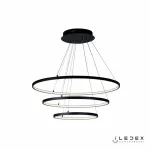 Подвесная люстра iLedex Axis D098-3 ( 8/6/4 ) Чёрный