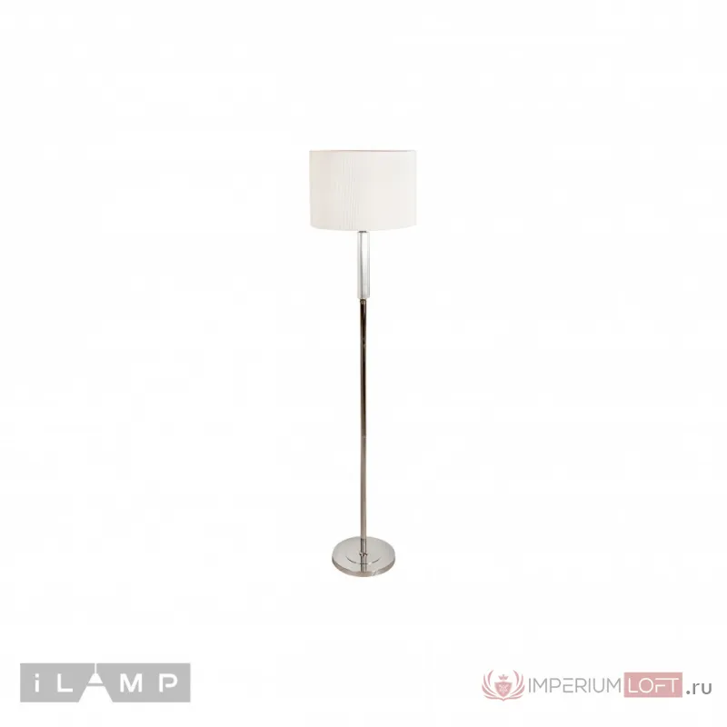 Напольный светильник iLamp Alexa F2404-1 Nickel от ImperiumLoft