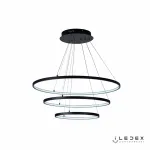 Подвесная люстра iLedex Axis D098-3 ( 8/6/4 ) Чёрный
