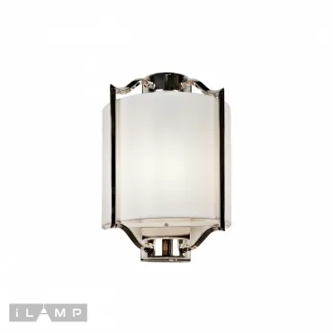 Настенный светильник iLamp Divole W2442-1 Nickel от ImperiumLoft