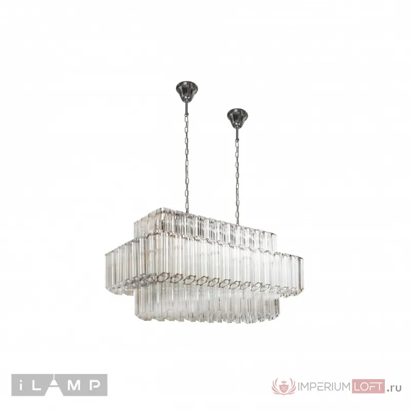 Подвесная люстра iLamp Destiny MD0267-14 CHROME+CLEAR от ImperiumLoft