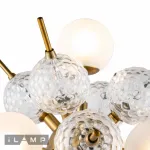 Настольная лампа iLamp Rockfeller 100T-5 Matt Bronze от ImperiumLoft
