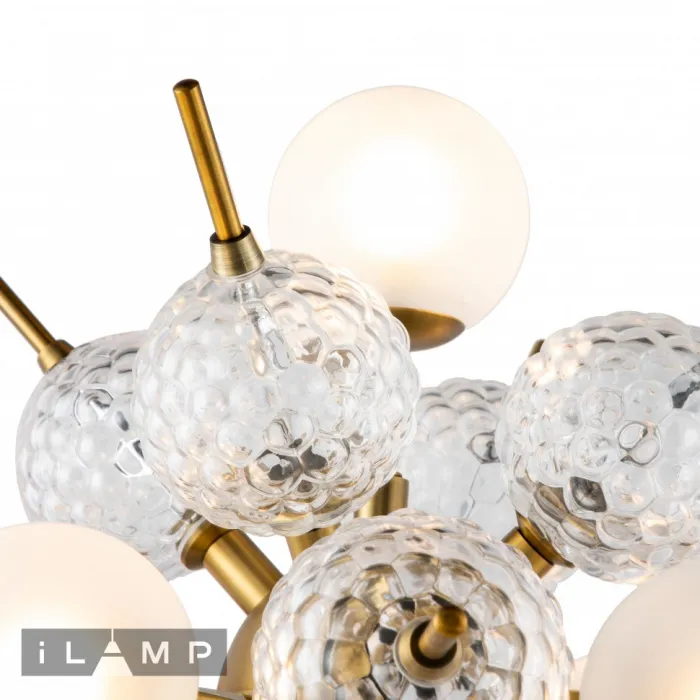 Настольная лампа iLamp Rockfeller 100T-5 Matt Bronze от ImperiumLoft