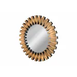 Зеркало ArtHomeDecor Vibe YJ1021-1 стекло 880*880 янтарный от ImperiumLoft