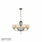 Подвесная люстра iLamp Urban 88189/8 Хром от ImperiumLoft