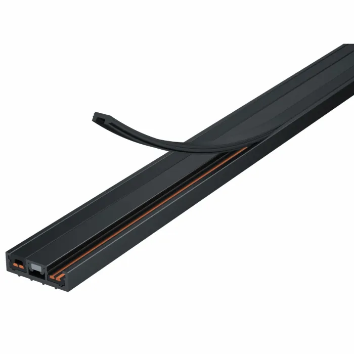 Заглушка каналов питания для ультратонкогошинопровода iLEDEX TECHNICAL VISION STRAP 4825 BK от ImperiumLoft