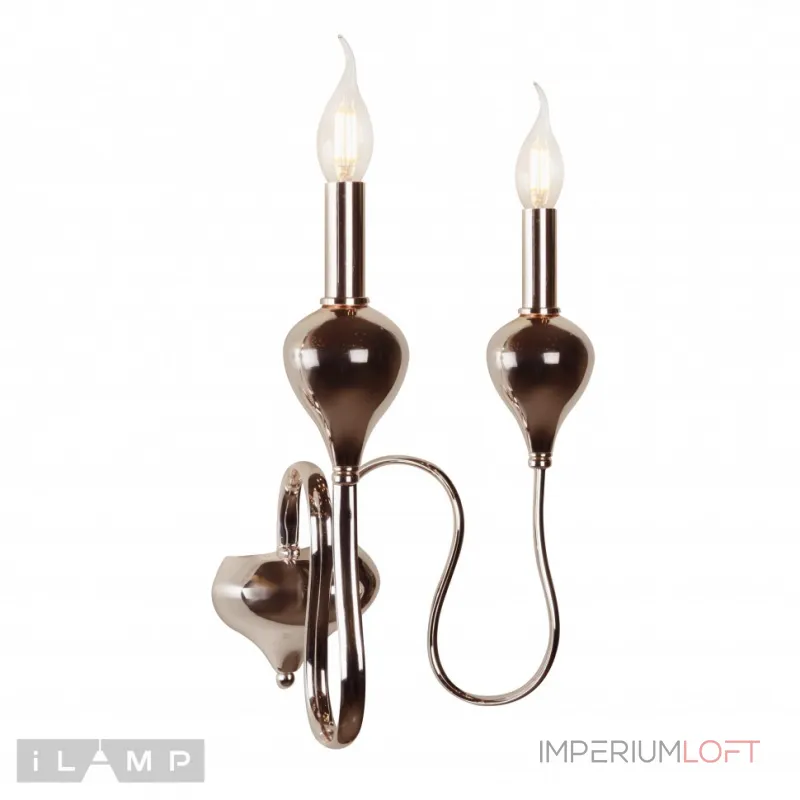 Настенный светильник iLamp Lady 88003-2 Золотой от ImperiumLoft Настенный светильник iLamp Lady 88003-2 Золотой от ImperiumLoft