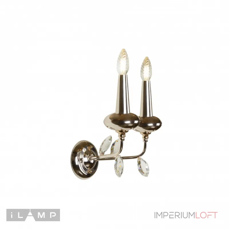 Настенный светильник iLamp Dames B1020-2 Золотой от ImperiumLoft Настенный светильник iLamp Dames B1020-2 Золотой от ImperiumLoft