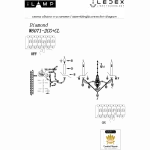 Светильник настенный iLamp Diamond W6071-2 GD+CL