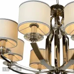 Подвесная люстра iLamp Urban 88189/8 Хром от ImperiumLoft