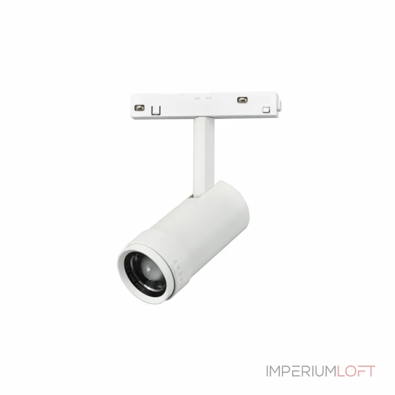 Светильник трековый магнитный поворотный iLEDEX TECHNICAL VISION ZOOM 4822-020-D47-10W-10/60DG-3000K-WH