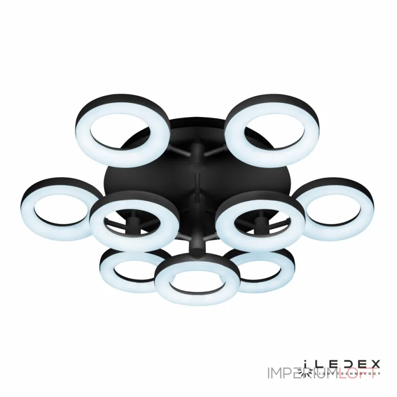 Потолочная люстра iLedex Jomo FS-014-X9 108W Чёрный Потолочная люстра iLedex Jomo FS-014-X9 108W Чёрный