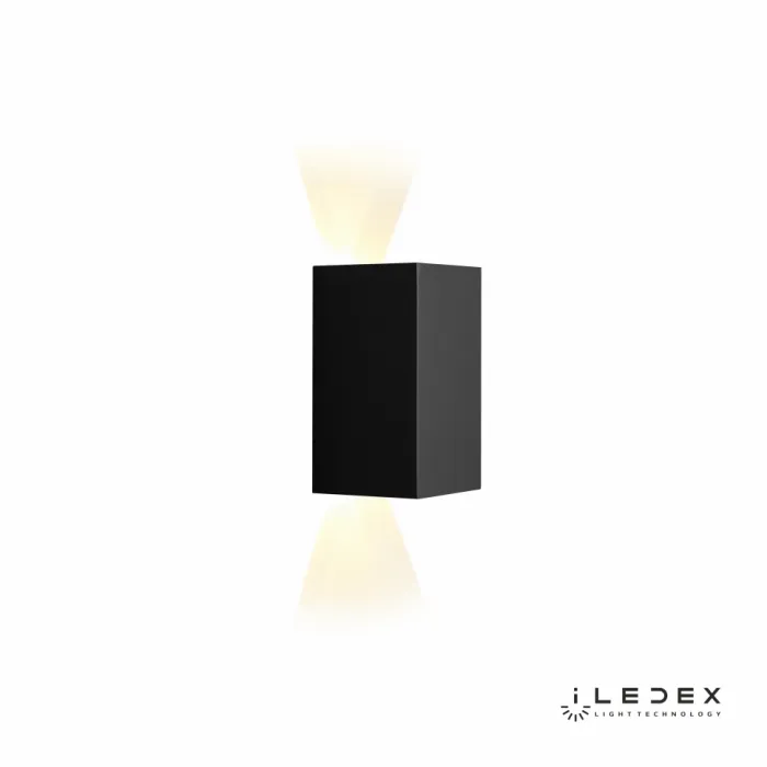 Настенный светильник iLedex Double ZD8160-12W 3000K matt black от ImperiumLoft