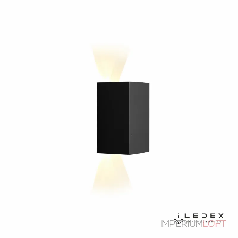 Настенный светильник iLedex Double ZD8160-12W 3000K matt black
