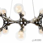 Подвесной светильник iLedex Blossom C4465-12R 3000K Хром от ImperiumLoft