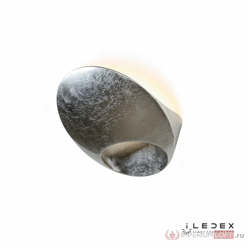 Настенный светильник iLedex Light Flux ZD8152-6W 3000K silver foil от ImperiumLoft
