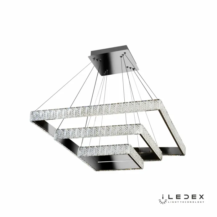 Подвесной светильник iLedex Crystal ice MD7212-105B Хром от ImperiumLoft
