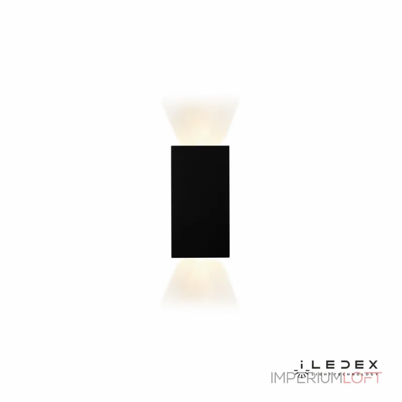 Настенный светильник iLedex Double ZD8160-12W 3000K matt black