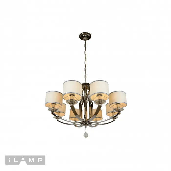 Подвесная люстра iLamp Urban 88189/8 Хром от ImperiumLoft