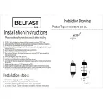 Светильник подвесной Belfast Herbison A1953 / B / A3 GR GL Золотой / Стекло / Серый от ImperiumLoft Светильник подвесной Belfast Herbison A1953 / B / A3 GR GL Золотой / Стекло / Серый от ImperiumLoft