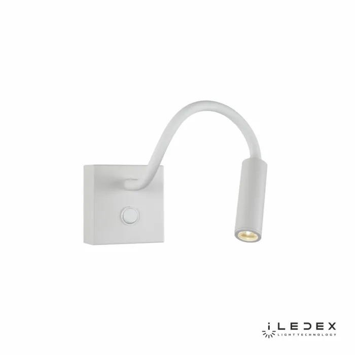 Настенный светильник iLedex Telescope 6411 WH 3W 4000K Матовый белый от ImperiumLoft