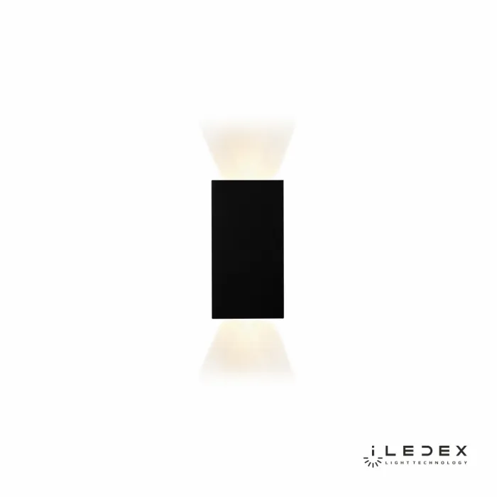 Настенный светильник iLedex Double ZD8160-12W 3000K matt black от ImperiumLoft
