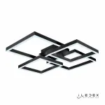Потолочный светильник iLedex Grace 8139-400+350-X-T 3000-6000K Чёрный