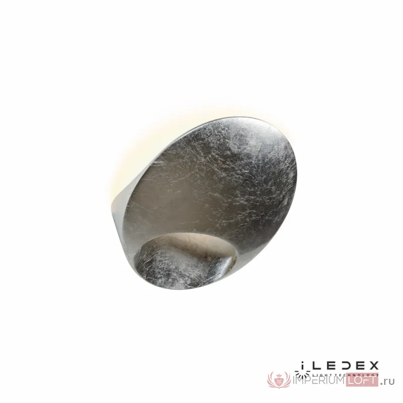 Настенный светильник iLedex Light Flux ZD8152-6W 3000K silver foil от ImperiumLoft