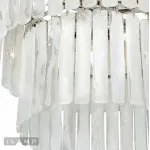 Подвесная люстра iLamp Ice 10529-5+1P Хром от ImperiumLoft