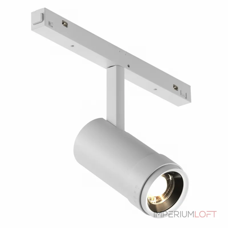 Светильник трековый магнитный поворотный iLEDEX TECHNICAL VISION ZOOM 4822-020-D47-10W-10/60DG-3000K-WH