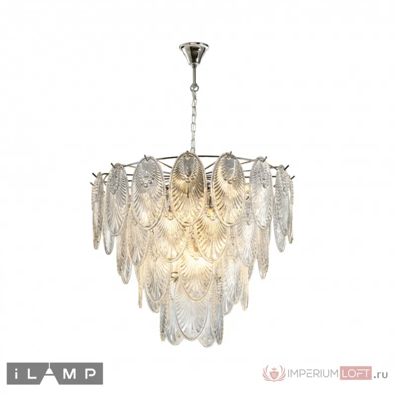 Подвесной светильник iLamp GRAMERCY P2548-12 NICKEL от ImperiumLoft