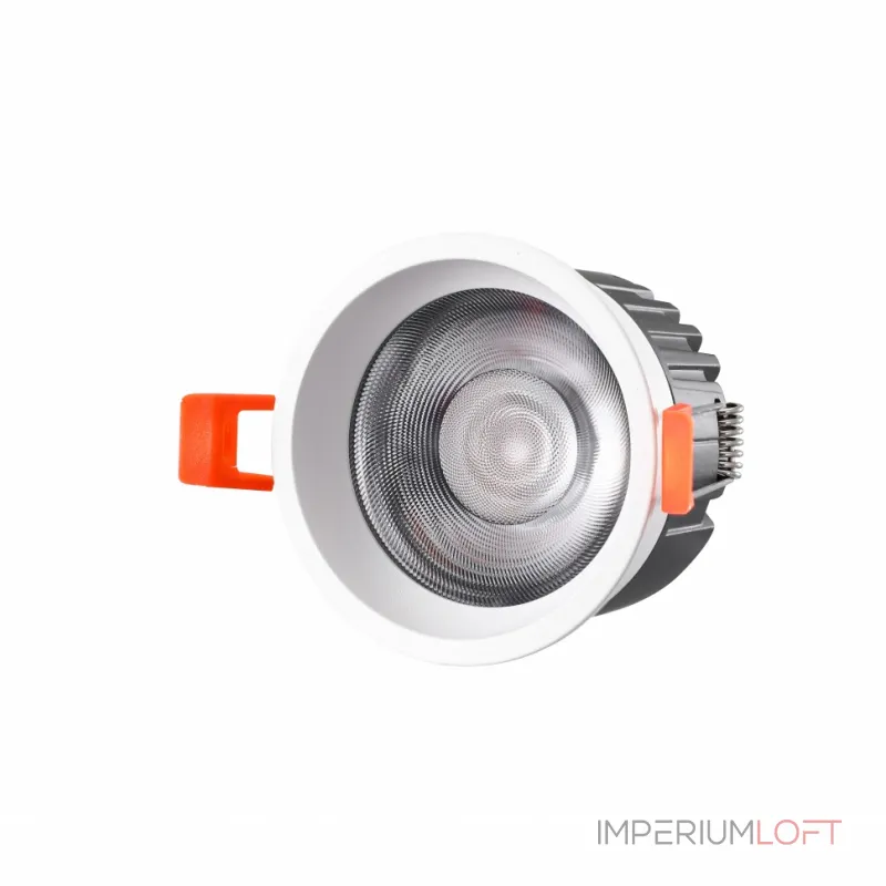 Светильник встраиваемый iLedex Mars DIM 112-12W-D80-4000K-24DG-WH