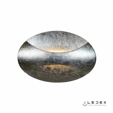 Настенный светильник iLedex Flux ZD7151-6W 3000K silver foil Настенный светильник iLedex Flux ZD7151-6W 3000K silver foil