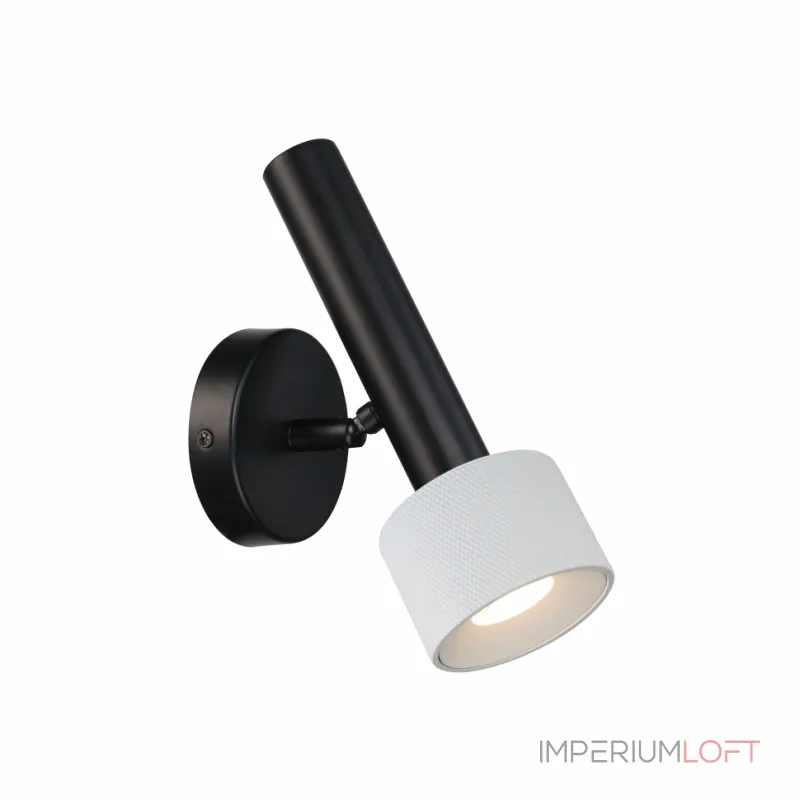 Светильник настенный iLEDEX Delta 2360-1 BK+WH