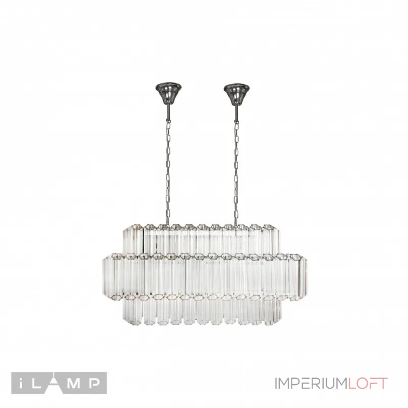 Подвесная люстра iLamp Destiny MD0267-14 CHROME+CLEAR