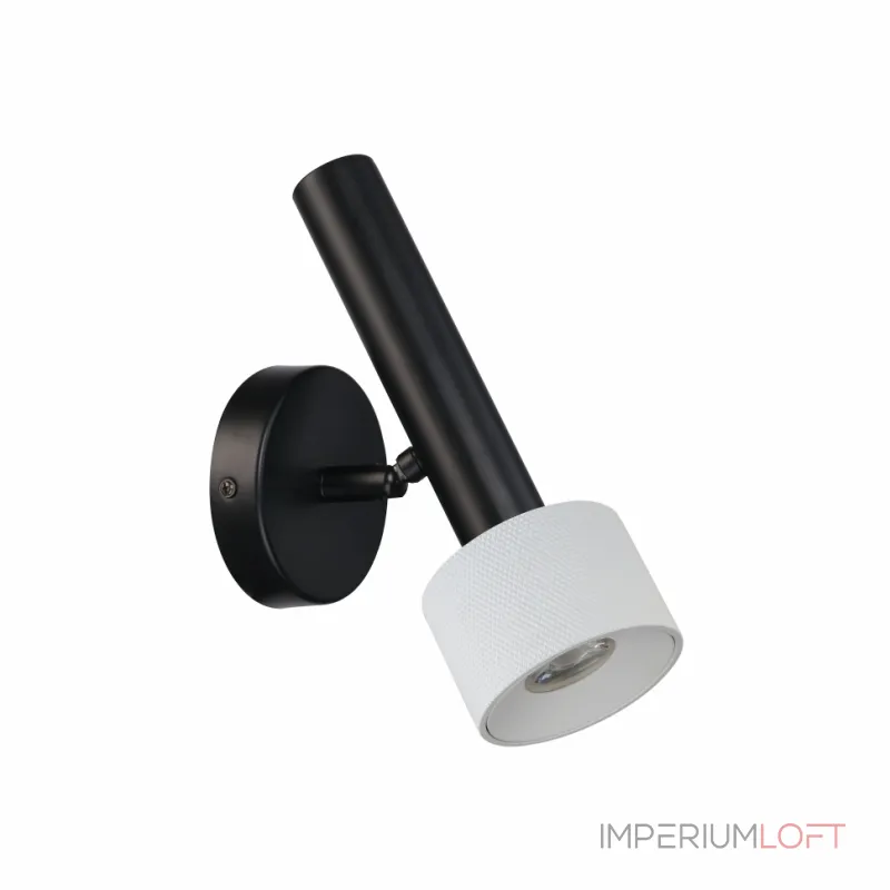 Светильник настенный iLEDEX Delta 2360-1 BK+WH