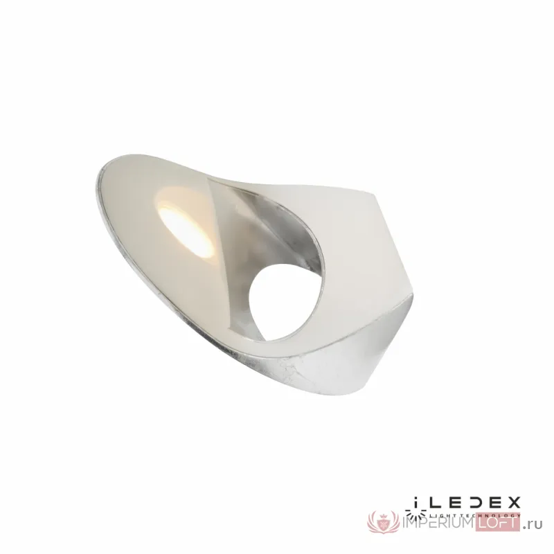 Настенный светильник iLedex Light Flux ZD8152-6W 3000K silver foil от ImperiumLoft