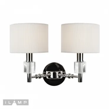 Настенный светильник iLamp Alexa W2404-2 Nickel