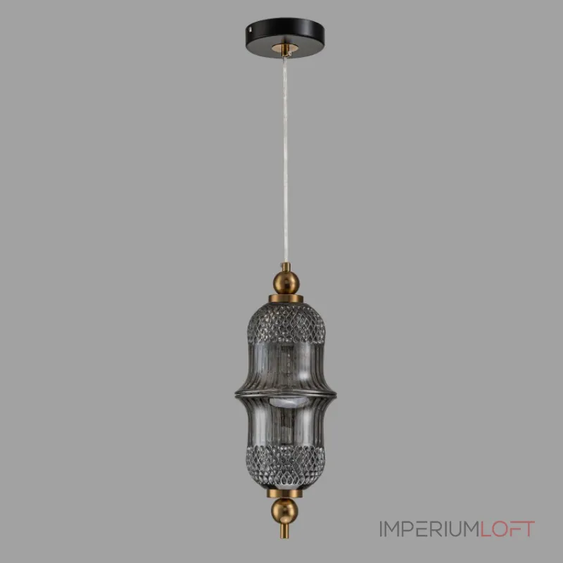 Светильник подвесной Belfast Herbison A1953 / B / A3 GR GL Золотой / Стекло / Серый от ImperiumLoft Светильник подвесной Belfast Herbison A1953 / B / A3 GR GL Золотой / Стекло / Серый от ImperiumLoft