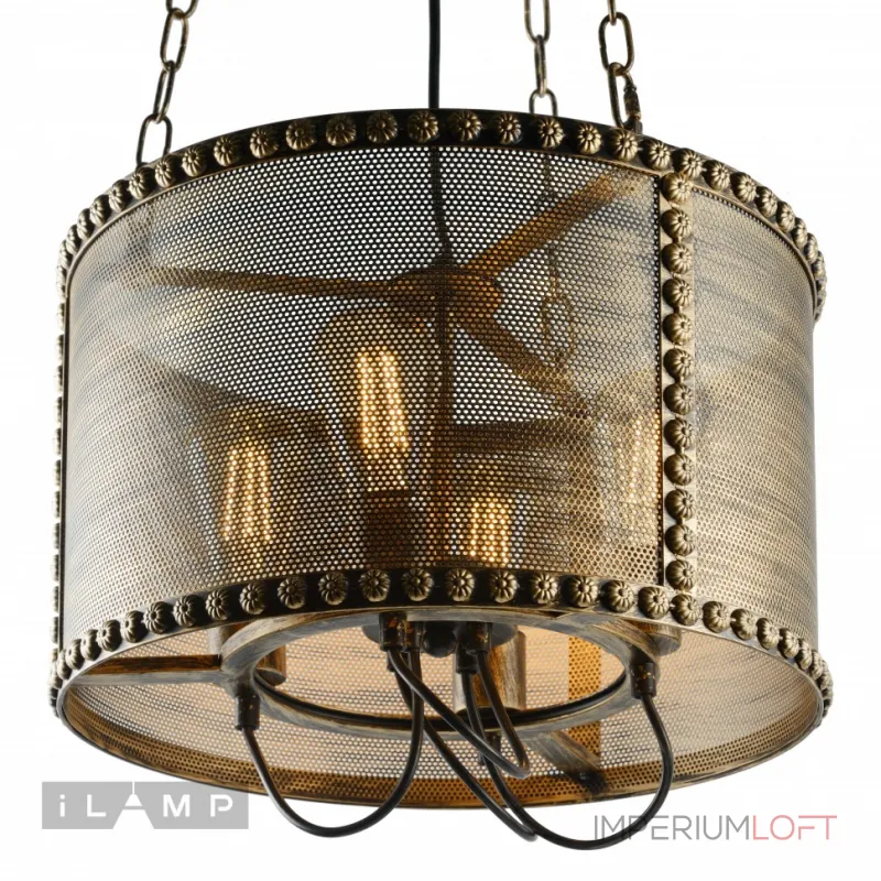 Подвесная люстра iLamp Loft P112-4
