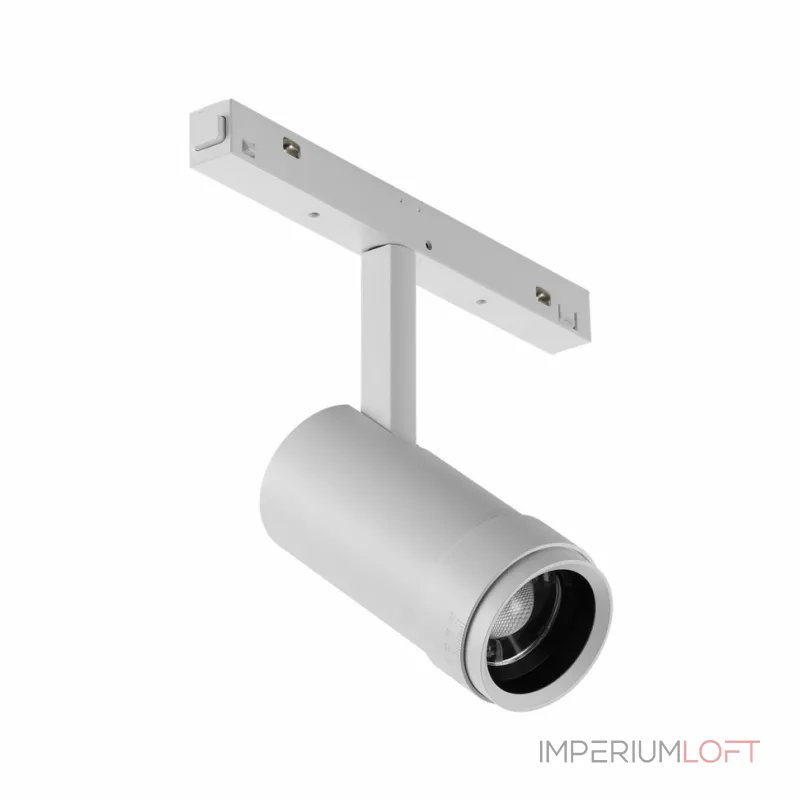 Светильник трековый магнитный поворотный iLEDEX TECHNICAL VISION ZOOM 4822-020-D47-10W-10/60DG-3000K-WH