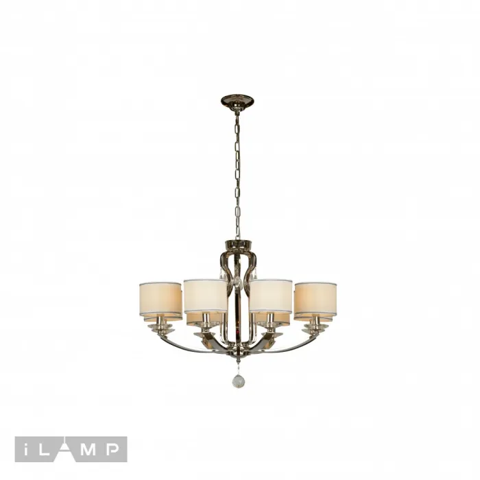 Подвесная люстра iLamp Urban 88189/8 Хром от ImperiumLoft
