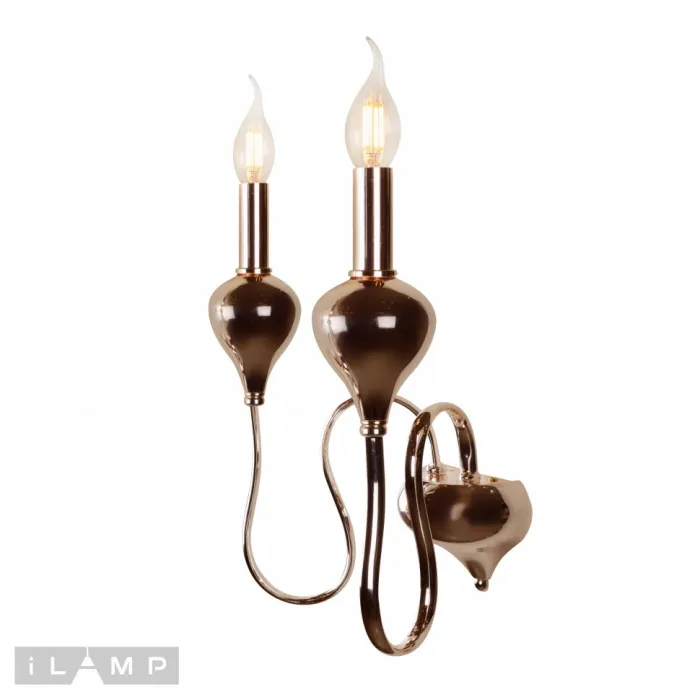 Настенный светильник iLamp Lady 88003-2 Золотой от ImperiumLoft