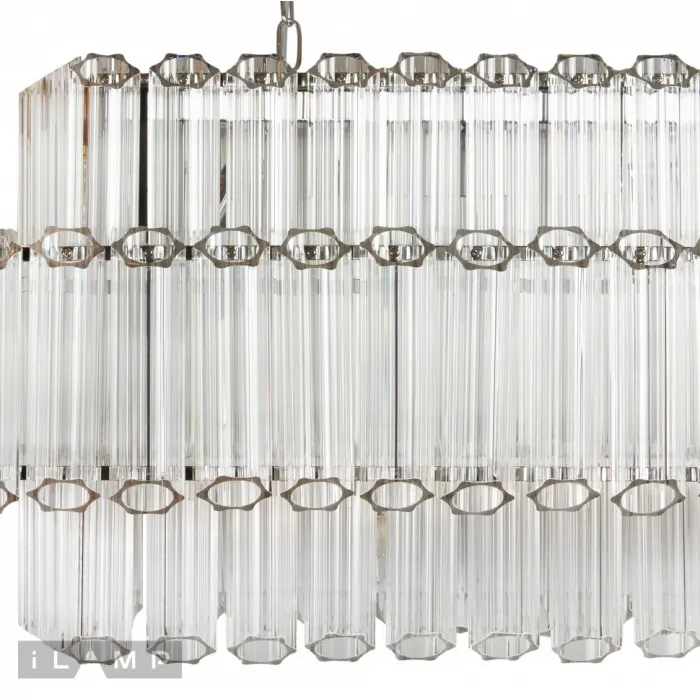 Подвесная люстра iLamp Destiny MD0267-14 CHROME+CLEAR от ImperiumLoft