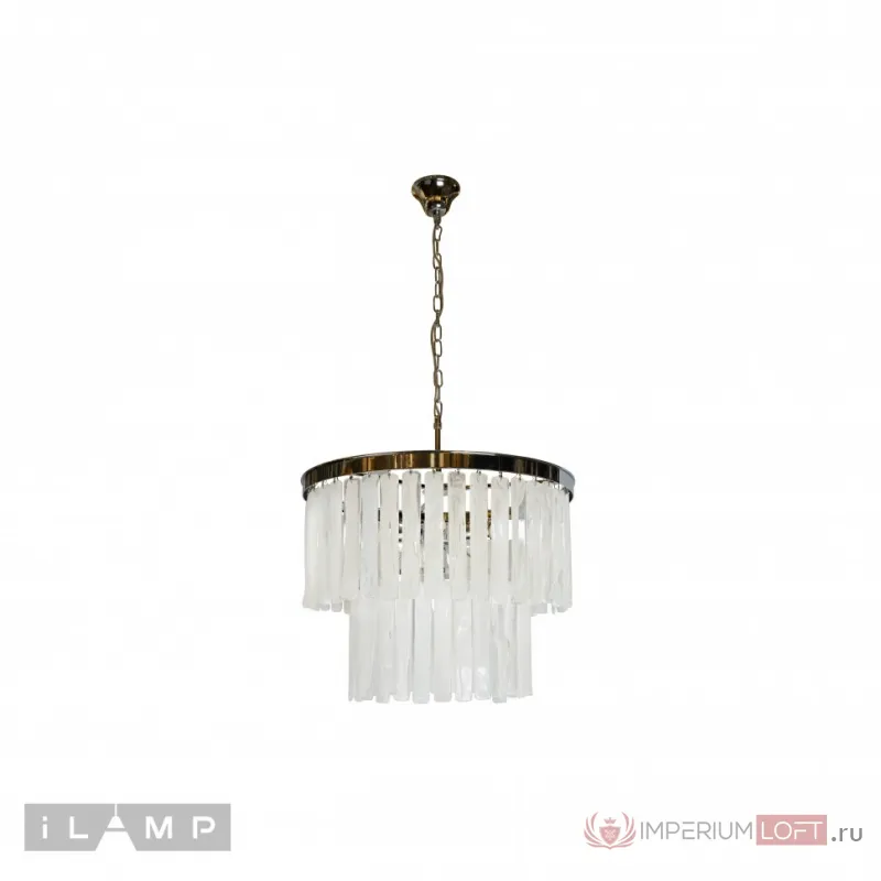 Подвесная люстра iLamp Ice 10529-5+1P Хром от ImperiumLoft