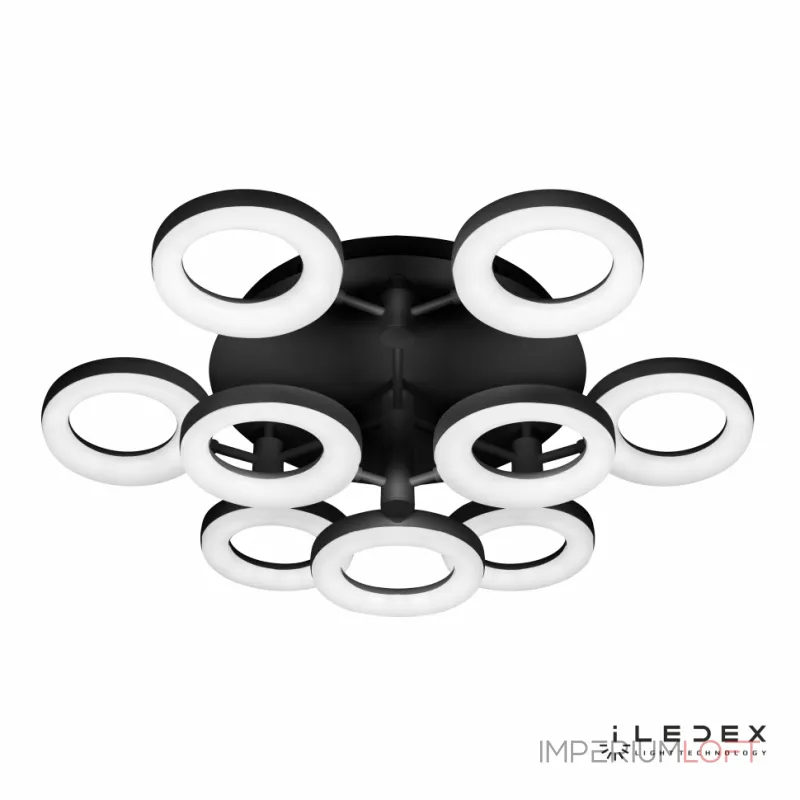 Потолочная люстра iLedex Jomo FS-014-X9 108W Чёрный Потолочная люстра iLedex Jomo FS-014-X9 108W Чёрный