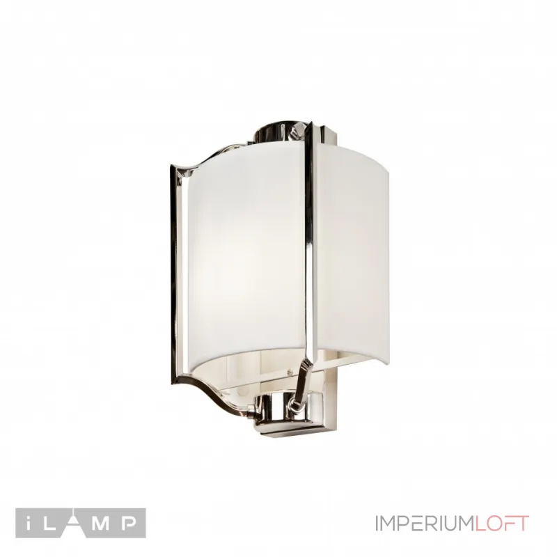 Настенный светильник iLamp Divole W2442-1 Nickel