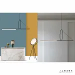 Подвесной светильник iLedex ZOOM 8075P/S-18W-3000K MATT BLACK&WHITE от ImperiumLoft